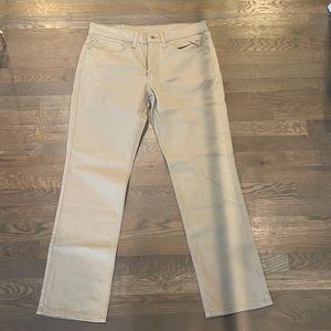Men’s Levis khaki pants w 34 x 32